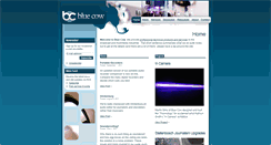 Desktop Screenshot of bluecow.co.za